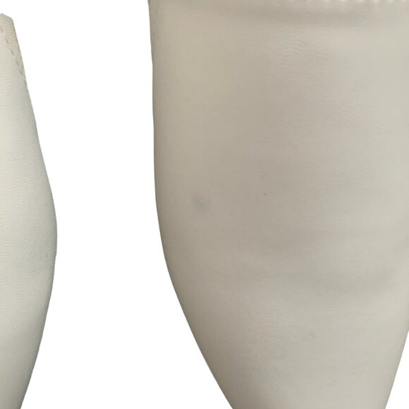 NWT BONNIBEL WHITE EVITA-4 SLIP ON POINTY TOE FLATS 10 - Picture 8 of 11